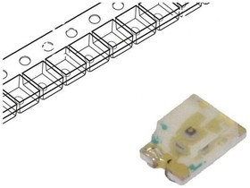 LTST-C171KFKT, LED; SMD; 0805; orange; 45?90mcd; 2x1.25x0.8mm; 130°; 2?2.4V; 20mA