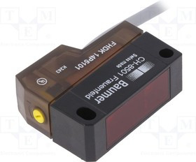 FHDK14P5101, Датчик: оптоэлектронный, Дальность: 20-350мм, PNP, отражательный