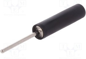 LB415SNI20-SW, Гнездо, "банан" 4мм, 20А, 1кВ, 1кВAC, 44,5мм, черный, -25-80°C