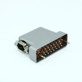 РП10-22 ЛУ-О вилка с/к, Соединитель низкочастотный, прямоугольный, внутреннего монтажа угловой, год 2015