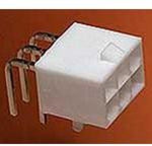 0874270448, Conn Power HDR 4 POS 4.2mm Solder ST Thru-Hole 4 Terminal 1 Port Mini-Fit® Bulk