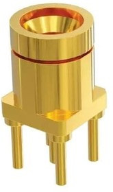 SMPM-PS-P-HG-ST-TH-1, RF Connectors / Coaxial Connectors SMPM Plug, Thru Hole Smooth Bore SMPM-PS-P-HG-ST-TH-1, RF Connectors / Coaxial Connectors SMPM Plug, Thru Hole Smooth Bore