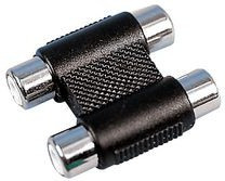 PS000157, Сквозной адаптер RCA, Гнездо RCA / Phono x 2, Гнездо RCA / Phono x 2