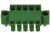 284511-5, Pluggable Terminal Blocks 3.81MM RA PLUG 5 POS W/ SCREW FLANGE