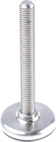 A300/005, M10 Stainless Steel Adjustable Foot, 600kg Static Load Capacity
