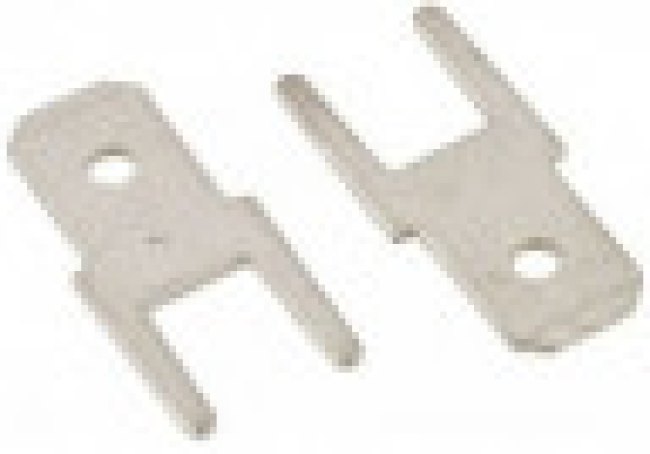 1-726388-2, Quick Disconnect Terminal Brass Tab 13.8mm Tin Box