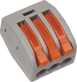 UKZ-004-413, Строительно-монтажная клемма СМК 222-413 (4шт/упак) IEK