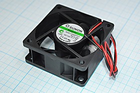 Вентилятор 12В , магнитно-левитационный подшипник, 4500об/мин, ВН300 вент 60x60x25\ 12В\0,14А\2L\ ML Вентилятор 12В , магнитно-левитационный подшипник, 4500об/мин, ВН300 вент 60x60x25\ 12В\0,14А\2L\ ML