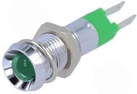 SMBD 08214, Индикат.лампа LED, вогнутый, 24-28ВDC, Отв 8,2мм, IP67, металл SMBD 08214, Индикат.лампа LED, вогнутый, 24-28ВDC, Отв 8,2мм, IP67, металл