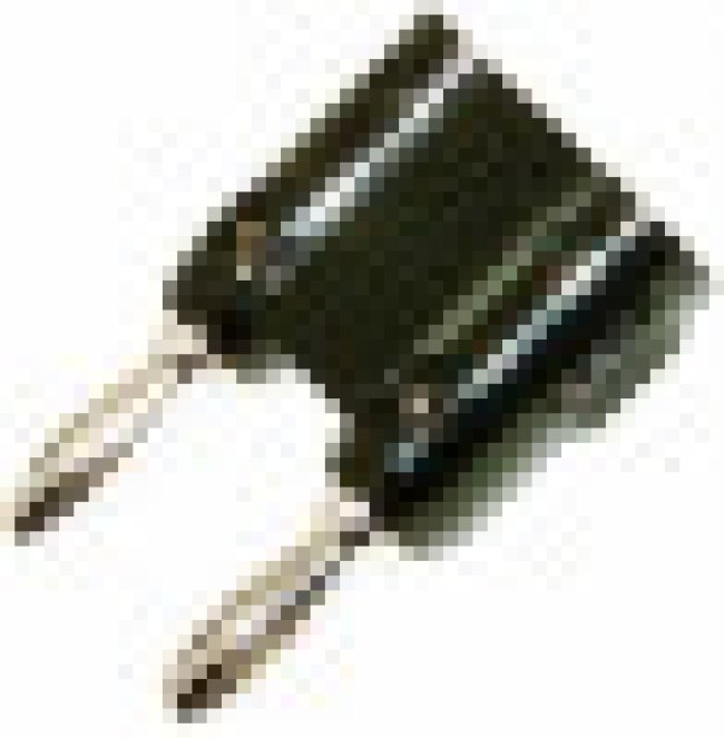 BU-P1330-0, Black Male Banana Plug 5kV BU-P1330-0, Black Male Banana Plug 5kV