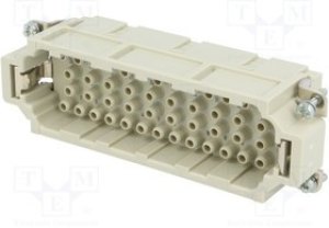 09200321520, Корпус для разъемов HAN, Han, размер 32A (2 x 16A), на провод