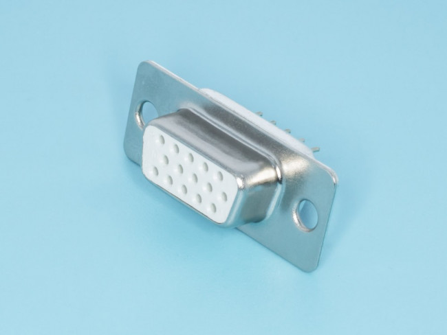 DHB-15F, Разъём D-SUB , 15 контактов