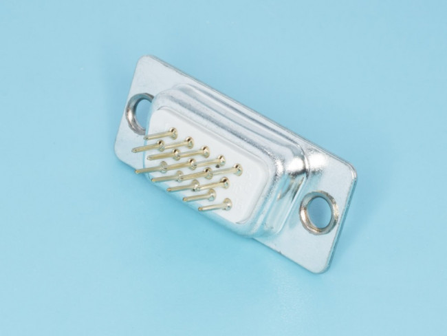 DHB-15F, Разъём D-SUB , 15 контактов