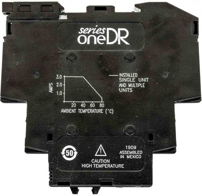 DR24D03, Solid State Relays - Industrial Mount 3A 240VAC Out 4-32VDC In, 11mm UL