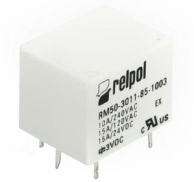 RM50-P-03, Реле: электромагнитное, SPDT, Uобмотки: 3ВDC, 10A/240ВAC, 15А, IP64