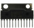 AN5277, УНЧ 2x10Вт (26В/8 Ом), 34дБ