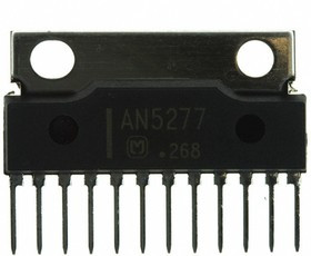 AN5277, УНЧ 2x10Вт (26В/8 Ом), 34дБ