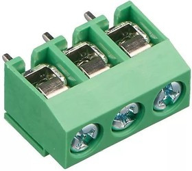 DG126-03 (DT126VP-03P), Клеммник 3-контактный, 5мм