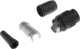 T3528501, Amphenol, C 091 B 8 Pole M16 Din Socket, 5A, 100 V ac, Female, Cable Mount