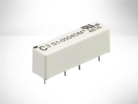 S1-1204D, Reed Relays Reed relay, 4kV isolation, single in-line 12V coil with diode UL