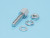 SCR-11 (DS1045-01) (СА-0231), Винт шестигранный с внутренней резьбой, комплект 1+1+2, L=12 мм крепеж D-SUB