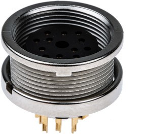 KFV 120, KFV 12 Pole M16 Din Socket, DIN EN 60529, 3A, 60 V ac IP40, Female, Panel Mount