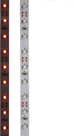 Светодиодная лента LED 5м, 12В, 8 мм, IP23, SMD 2835, 60 LED/m, свет красный 141-331