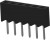 2314876-6, PCB Receptacle, Плата - к - плате, 2 мм, 1 ряд(-ов), 6 контакт(-ов)