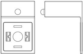 1210010207, Circular DIN Connectors ADT QUADR.06 L.GI/DI.24V
