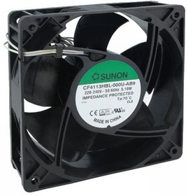 CF4113HBL-AB9, Вентилятор: EC: осевой: 230ВAC: 120x120x38мм: 185,19м3/ч: 44,9дБА
