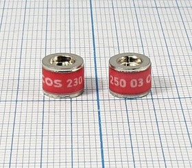 Газовый разрядник\ 250V\10кА/10А\ 8x6\2C\N80-A250X; №9160 разрядник газ\ 250V\10кА/10А\ 8x6\2C\N80-A
