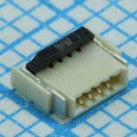 2328702-4, Соединитель FPC 4 контакта шаг 0.5мм