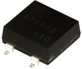 AQY272AJ, Relay SSR 50mA 1.5V DC-IN 2A 60V AC/DC-OUT 4-Pin PDIP SMD Tube