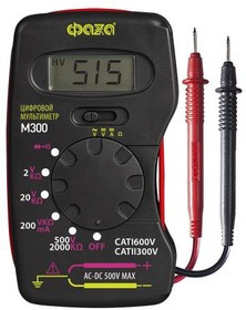 Мультиметр цифровой M300 ФАZА 5008779