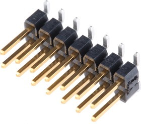 TSM-107-01-L-DV, Conn Unshrouded Header HDR 14 POS 2.54mm Solder ST Top Entry SMD Tube