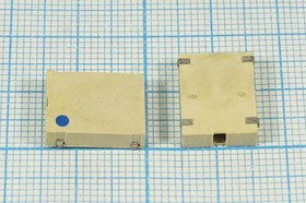 Излучатель звука магнитоэлектрический без генератора SMD 14x11x4мм, 3.0В, 19 Ом, 3.2 кГц; зм 14x11x4