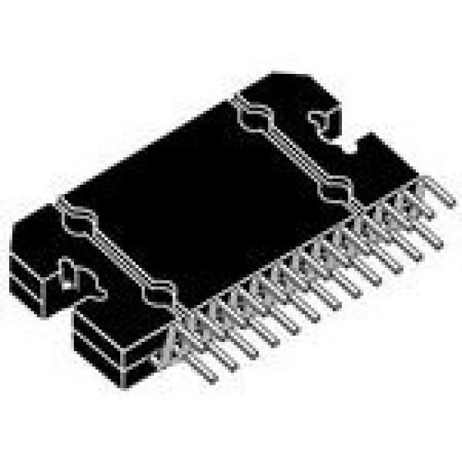 E-TDA7386, УНЧ 4х40Вт [Flexiwatt-25]