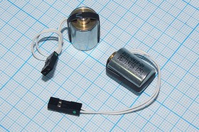 Электромагнит- соленоид 9В, 0.13А, размер 13x18мм, 2 вывода длиной 65мм, DSTL-0418-09; №15182B элект