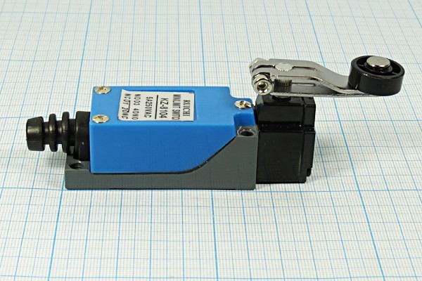 Микропереключатель, размер 82x29 x27, 5А, переключение (ON)-OFF-(ON), KZ8104, 220В