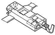 521998-2, Terminals 250 ULTRA-POD RCPT 18-14 TPBR