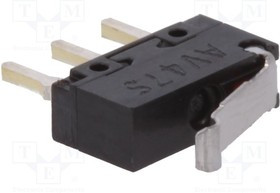 AV444461J, Микропереключатель SNAP ACTION, с рычагом с имитацией ролика