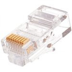 Коннектор RJ45/8P8C под витую пару, уп-ка 100шт. NMC-RJ88RE50UD1-100 Коннектор RJ45/8P8C под витую пару, уп-ка 100шт. NMC-RJ88RE50UD1-100