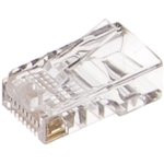 Коннектор RJ45/8P8C под витую пару, уп-ка 100шт. NMC-RJ88RE50UD1-100 Коннектор RJ45/8P8C под витую пару, уп-ка 100шт. NMC-RJ88RE50UD1-100