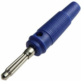 10-0076 blue, Штекер 10-0076 синий, винтовое крепление