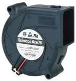 9BD12SA6-1, Blowers &amp; Centrifugal Fans DC Blower, 76x20mm, 12VDC