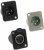 DE3MB, XLR Connectors 3P M XLR BLK/SLV S/CUP DE