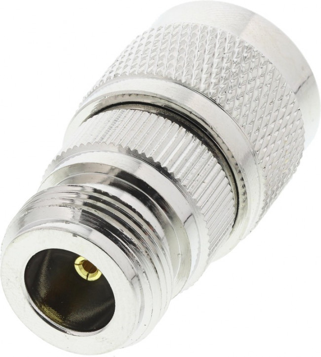 ADP-NM-NF, Straight 50 RF Adapter N Plug to N Socket 3GHz