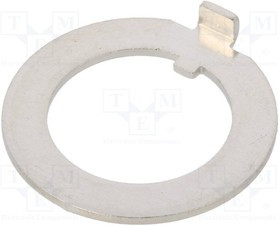 U121, Шайба, Oвнутр 12,2мм, Покрытие никель, dвнешн 18,2мм