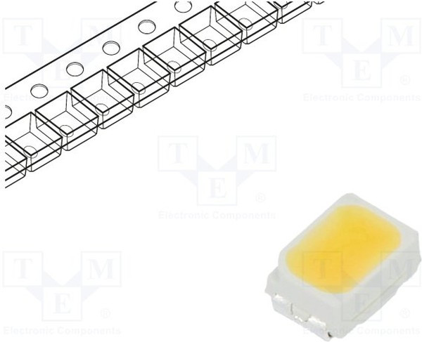 RF-WNTI20DS-HH-F-Y, LED; SMD; 3020,PLCC2; white neutral; 2550?3500mcd; 3900-4250K; 90