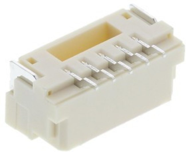 BM05B-GHS-TBT(LF)(SN), GH Series Straight Surface Mount PCB Header, 5 Contact(s), 1.25mm Pitch, Shrouded